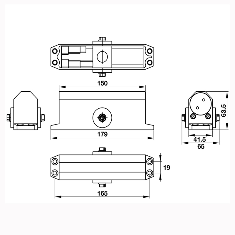 Thông Số Kĩ Thuật Tay co thủy lực Hafele 931.77.049 60kg EN3 có điểm dừng