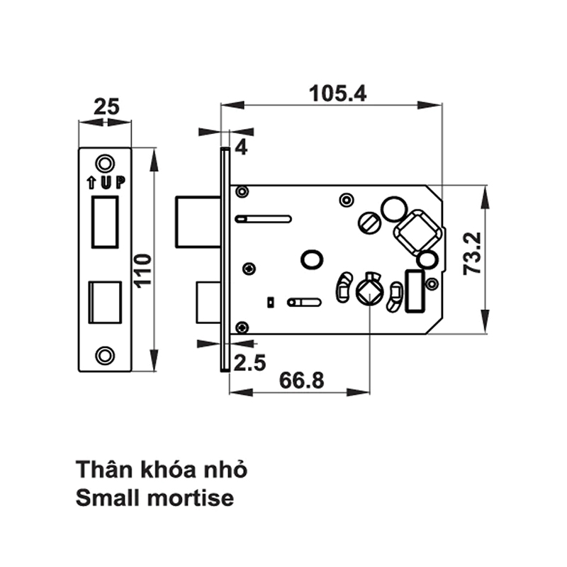 Thông số kĩ thuật khóa cửa Hafele DL790 912.05.649