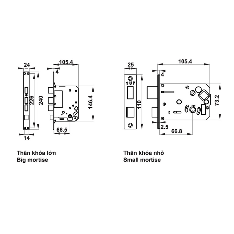 Thông số kĩ thuật khóa cửa Hafele EL750 912.05.728