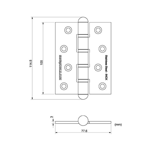 bản lề inox