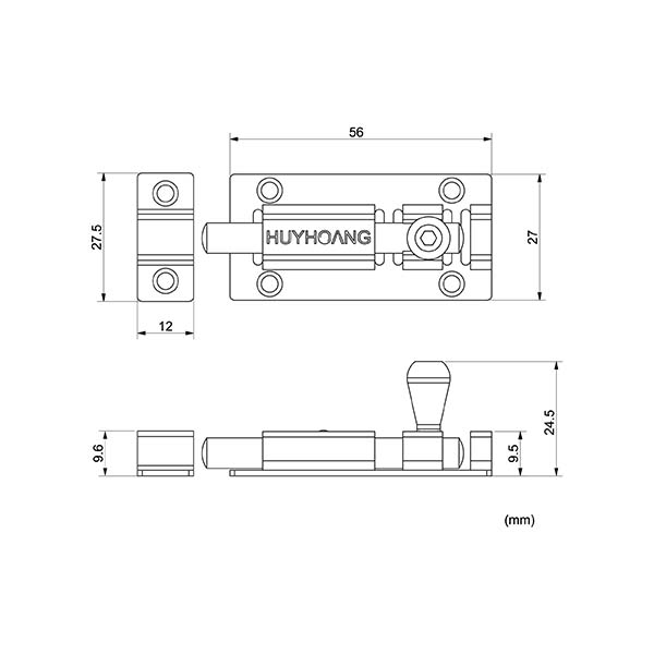 Thông số kỹ thuật chốt 6cm