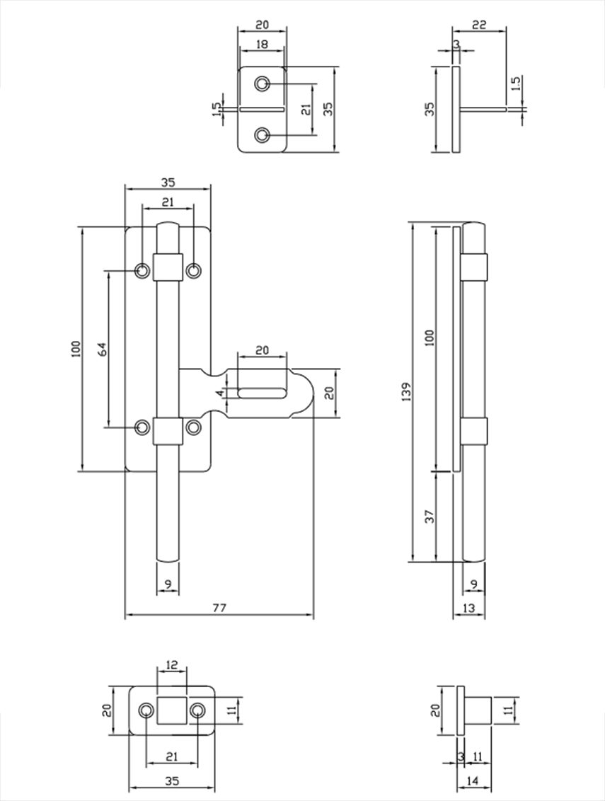 Thông số kỹ thuật chốt cửa VICKINI 46104.150 PSS